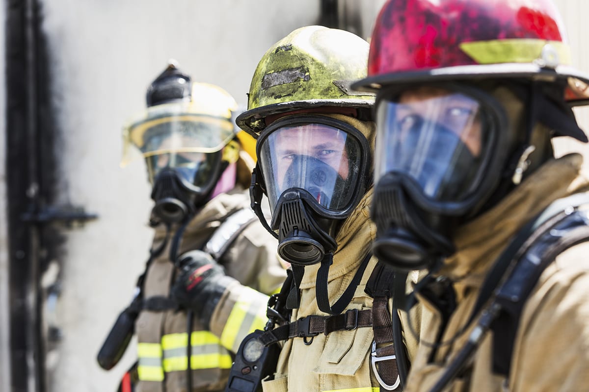 LASIK and firefighters in an emergency response team
