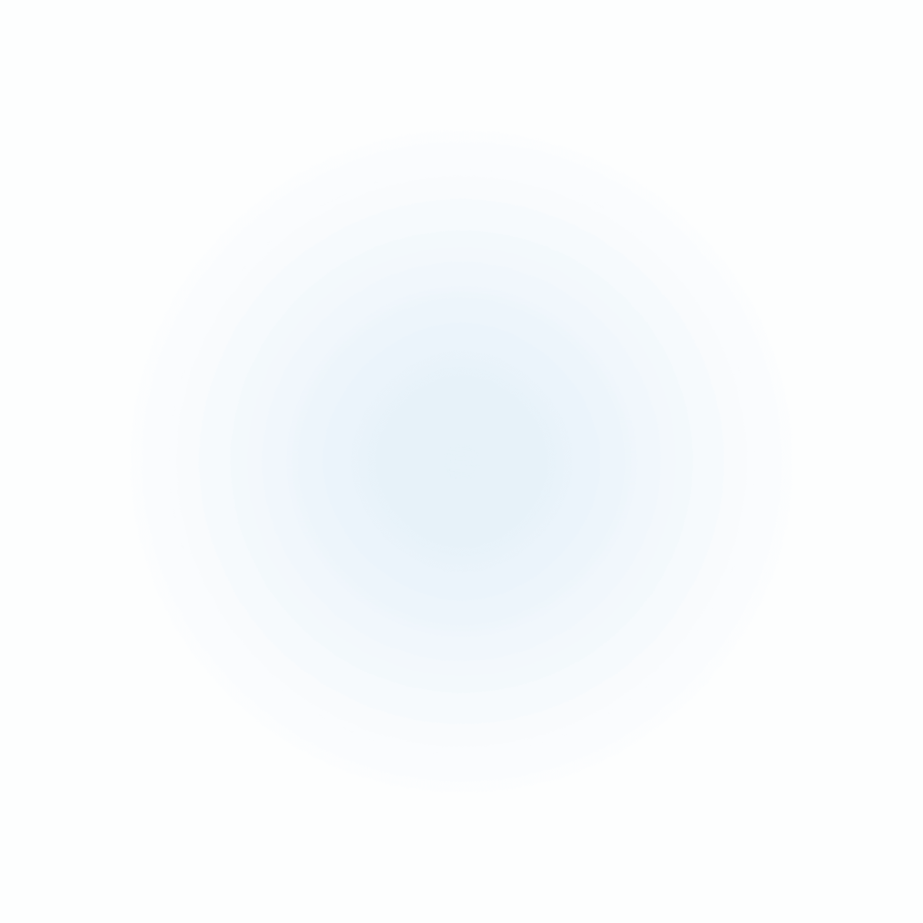 Blurred blue circle