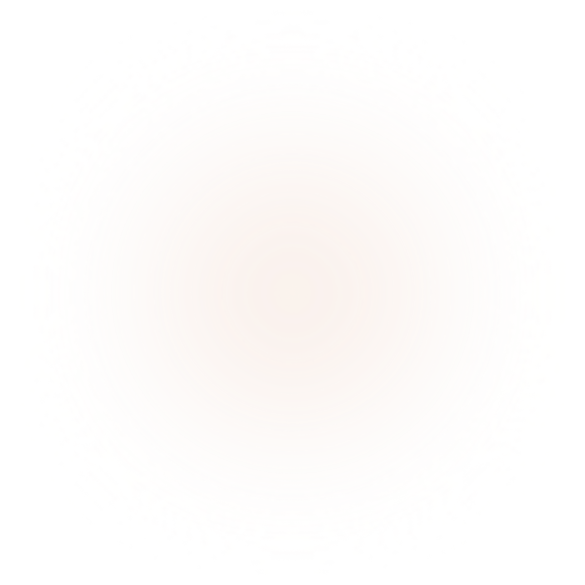 Blurred cream colored circle